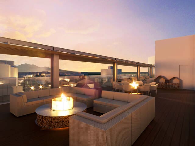 Granbell Hotel Otaru roof top bar